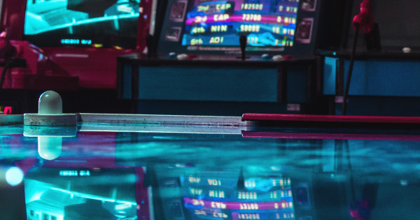 Animation salle d'arcade