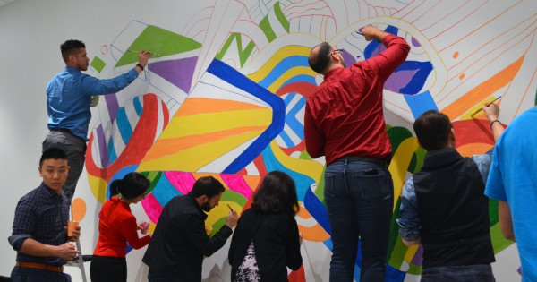 Peignez votre fresque murale
